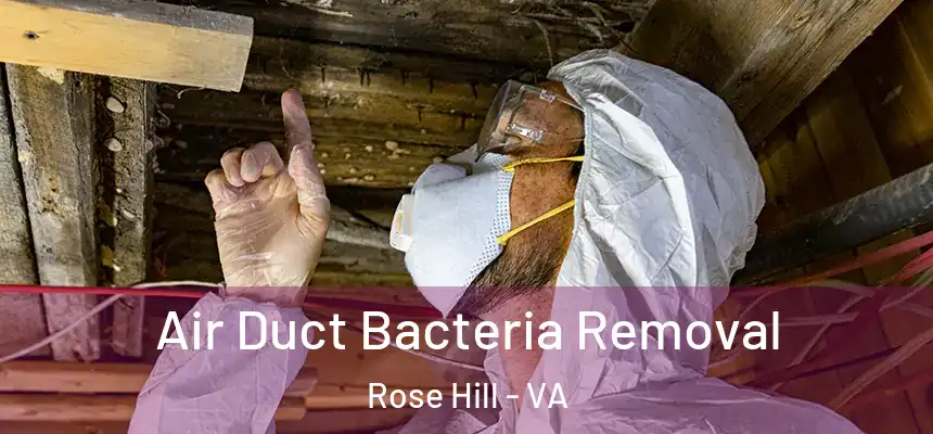  Air Duct Bacteria Removal Rose Hill - VA