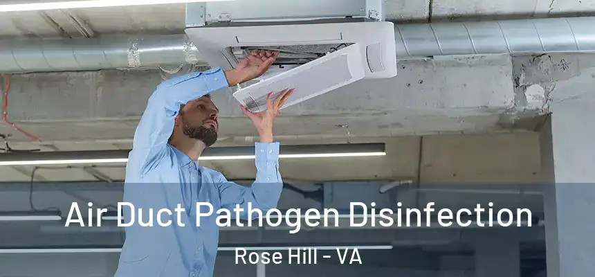  Air Duct Pathogen Disinfection Rose Hill - VA