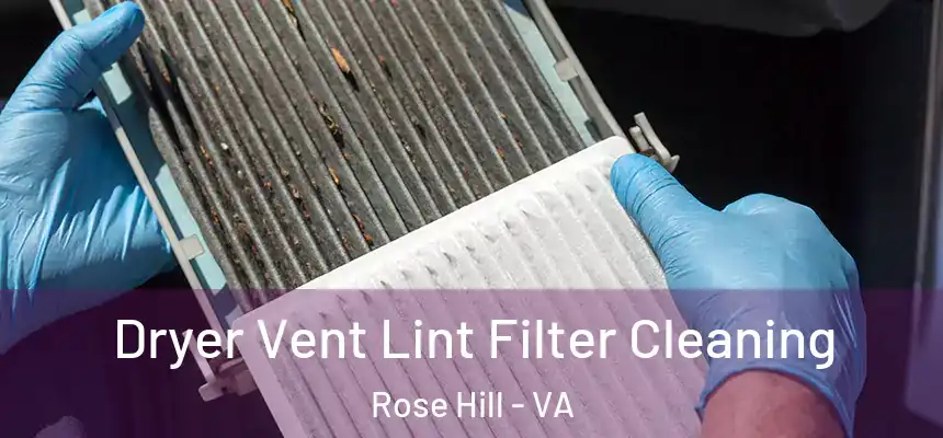  Dryer Vent Lint Filter Cleaning Rose Hill - VA